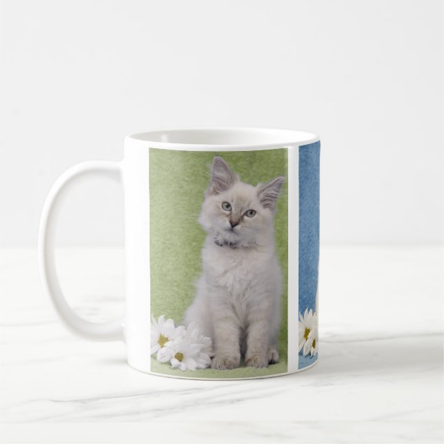 Ragdoll kitten mug (Left)
