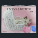Ragdoll Kittens Calendar<br><div class="desc">If you love Ragdoll cats, you will love this adorable calendar featuring 13 photos of beautiful bicolor kittens.</div>