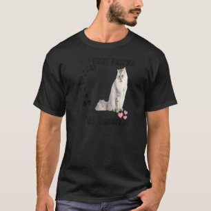 Ragdoll Kitty Quote Mum Dad Lover Print Cute Ragam T-Shirt