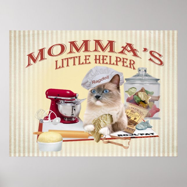 Ragdoll Momma's "Lit  Helper Poster (Front)