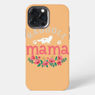 Ragdoll Mum Gifts For Women Mum Cute Cat Pet iPhone 13 Pro Max Case