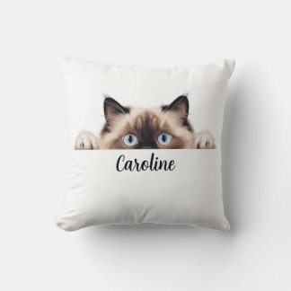Ragdoll Peeking Cats Sublimation Bundle Graphic Cushion