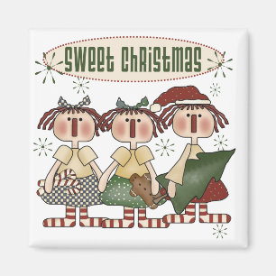 Ragdolls Sweet Christmas Tshirts and Gifts Magnet