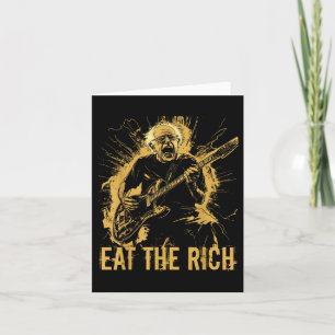 Rage Against Oligarchy Bernie Sanders Fight Protes Card