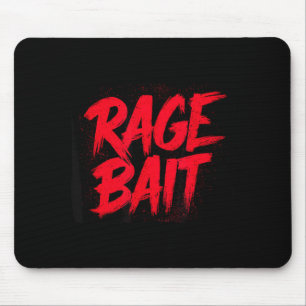 Rage Bait Statement for Boys and Girls Mouse Pad