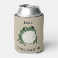 Rage Consumes Me Frog Pond Meme Vintage Nature