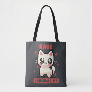 Rage Consumes Me Tote Bag