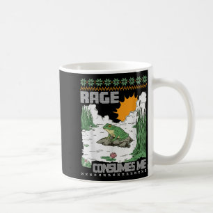 Rage Consumes Me Ugly Christmas Sweaters Funny Fro Coffee Mug