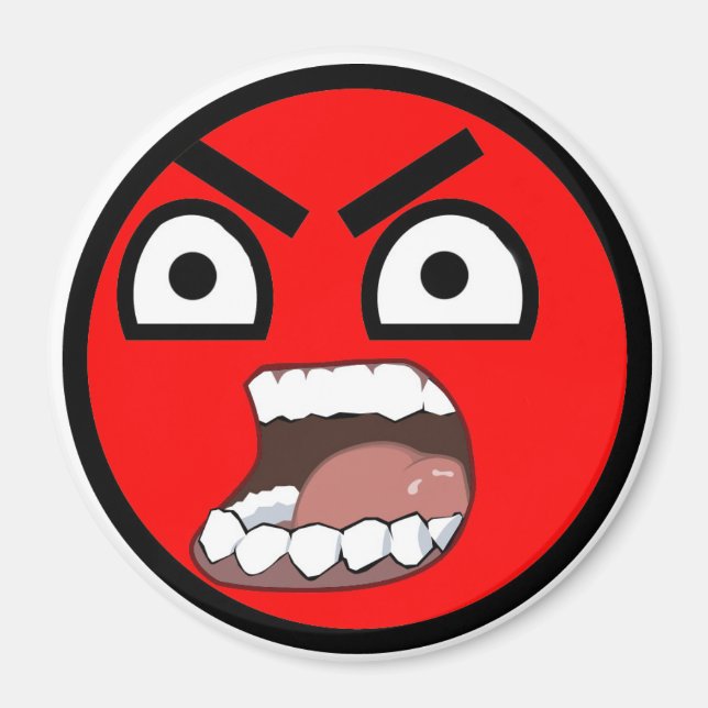 Rage - Customised Magnet (Front)