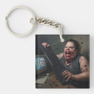 Rage Error: System Failure - Ctrl Alt Delirium Key Ring