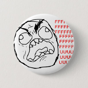 Rage Face Original 6 Cm Round Badge