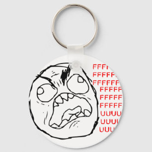 Rage Face Original Key Ring
