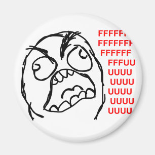 rage face rage comic meme lol rofl magnet