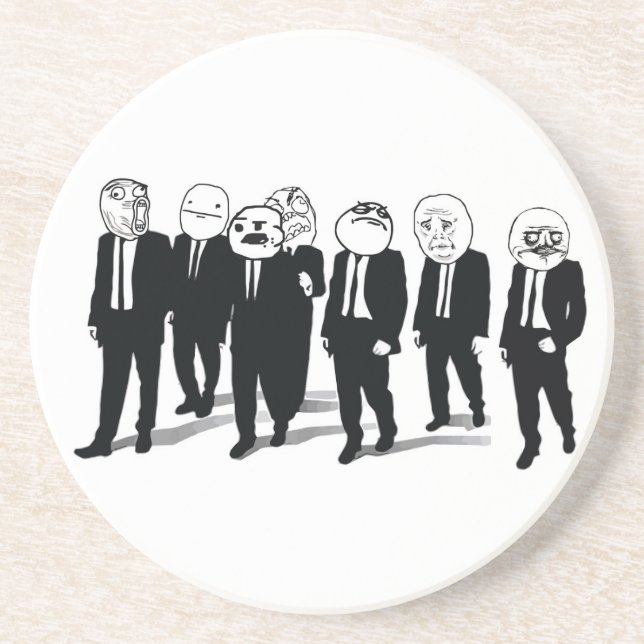 Rage Gang Drink Coaster (Front)