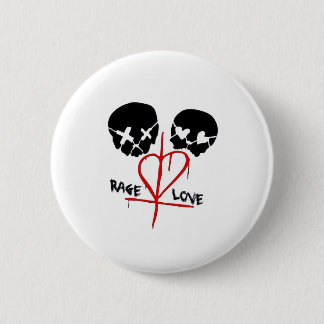 Rage & Love 6 Cm Round Badge
