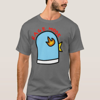 Rage Mode blue pigeon T-Shirt