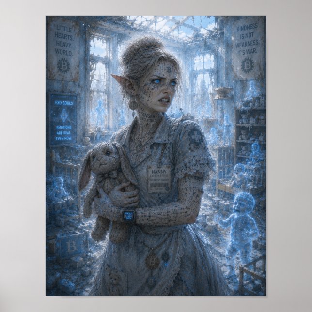 Rage / Nanny / Nursery Poster (Front)