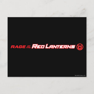 Rage of the Red Lanterns Postcard