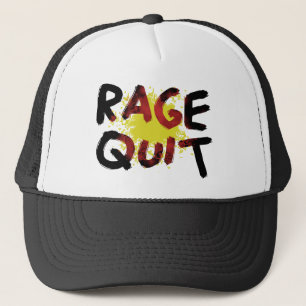 Rage Quit Trucker Hat