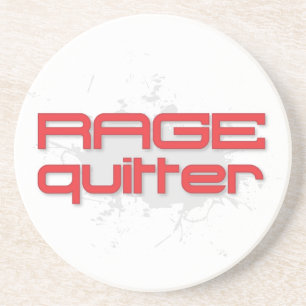 Rage Quitter Gamer Coaster