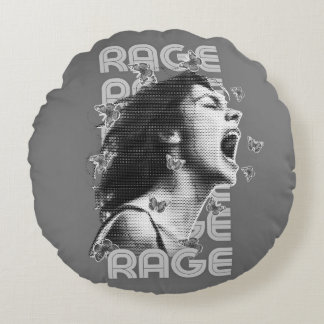 Rage Round Cushion