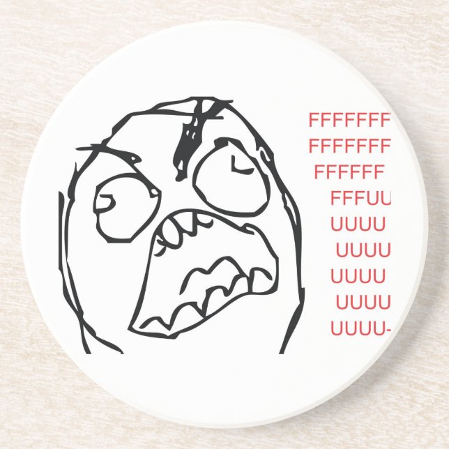 Rage Troll Coaster (Front)