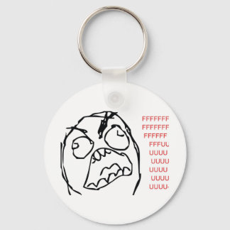 Rage Troll Key Ring
