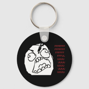 Rage Troll Key Ring