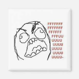 Rageguy fridgemagnet magnet
