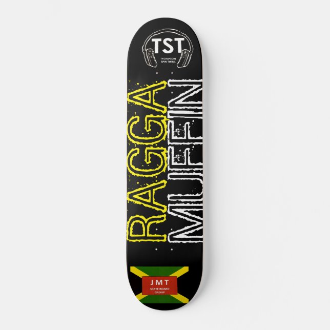 RAGGA MUFFIN SKATEBOARDS  / JMT USA (Front)