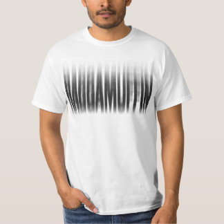Raggamuffin Blurred Effect Typography Reggae T-Shirt
