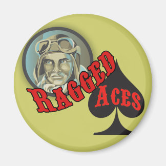 Ragged Aces Magnet