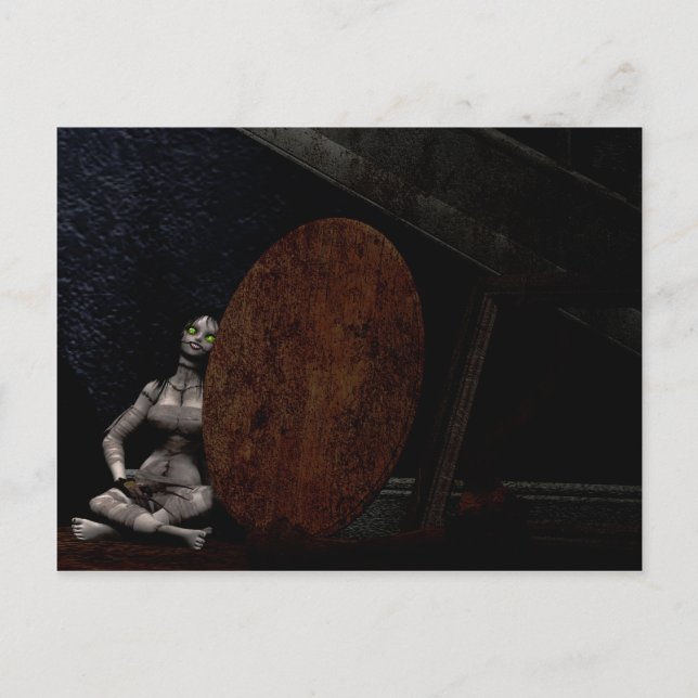 Ragged and Abandoned Postcard (Front)