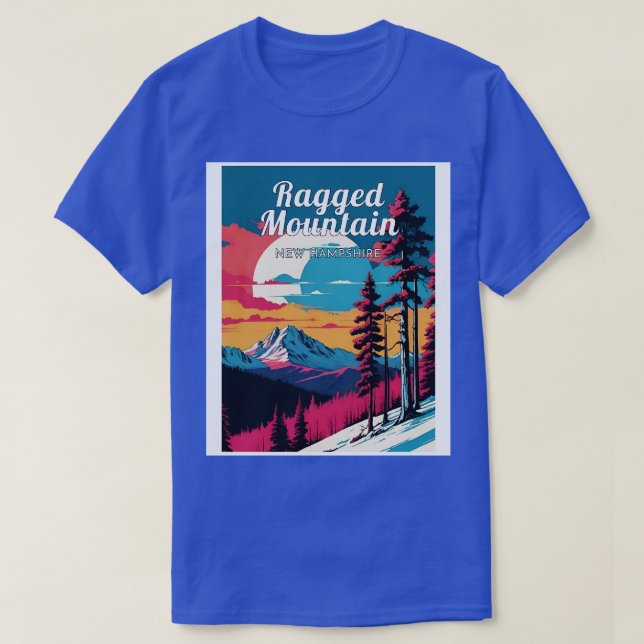 Ragged mountain ski new hampshire usa  1 T-Shirt (Design Front)