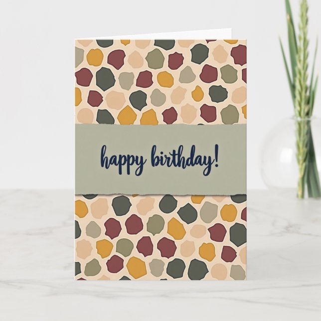 Ragged Sage Birthday Card (Front)