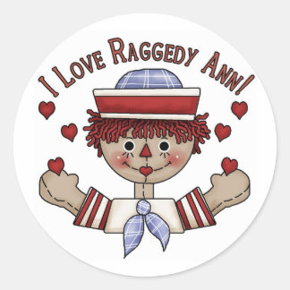 Raggedy Andy stickers