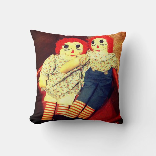 Raggedy Ann and Andy Doll   Cushion (Front)