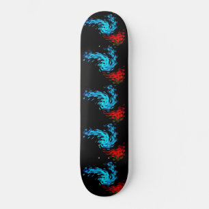 Raggedy Butterfly on Rose 8 1/8" Skateboard Deck