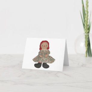 Raggedy Doll Card