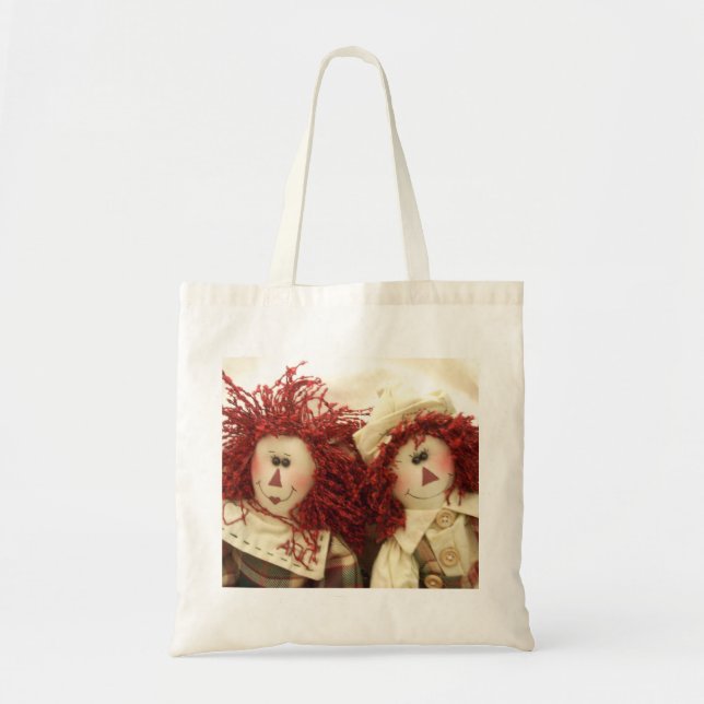 Raggedy Dolls Tote Bag (Front)
