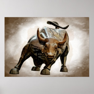 RAGING BULL MARKET POSTER