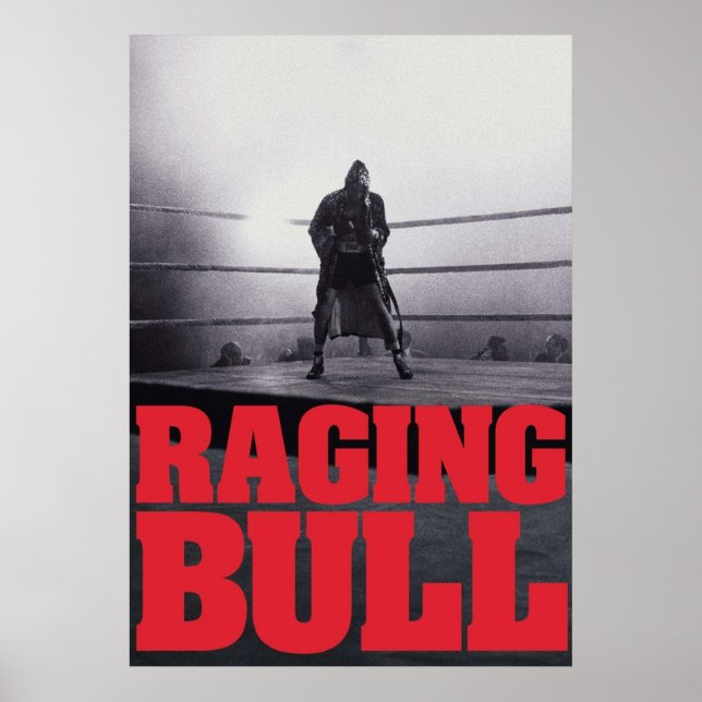 Raging Bull Title Poster (Front)