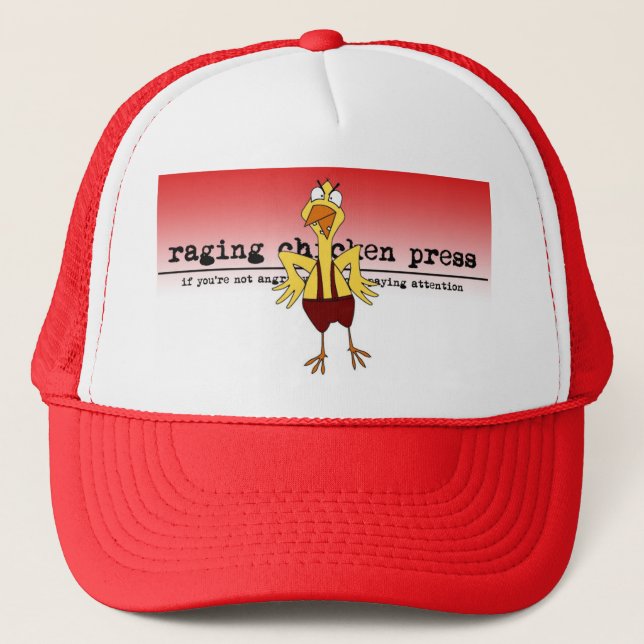 Raging Chicken Press Mesh Hat (Front)