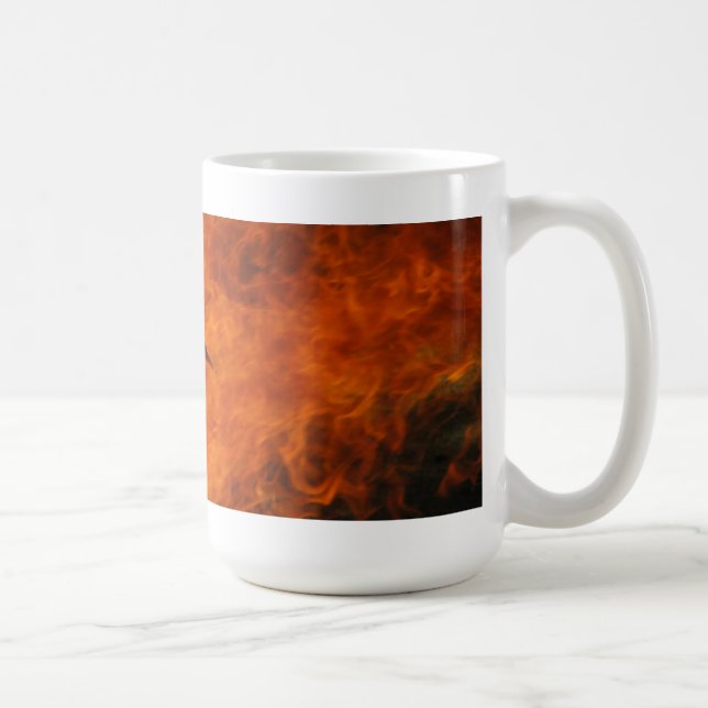 Raging Fire Coffee Mug (Right)