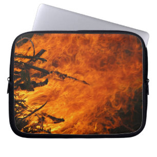 Raging Fire Laptop Sleeve
