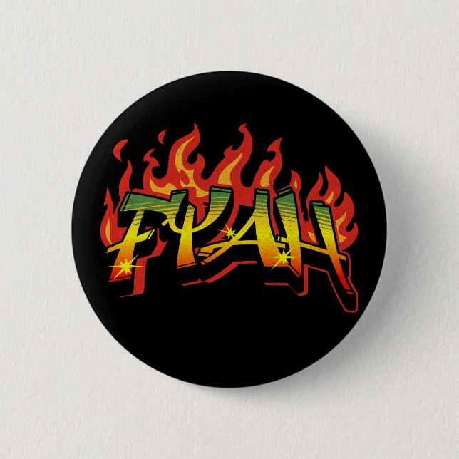 Raging Fyah Pin (Front)