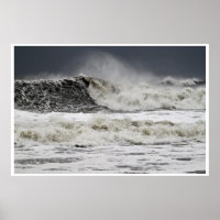 Raging Seas Of Hurricane Sandy