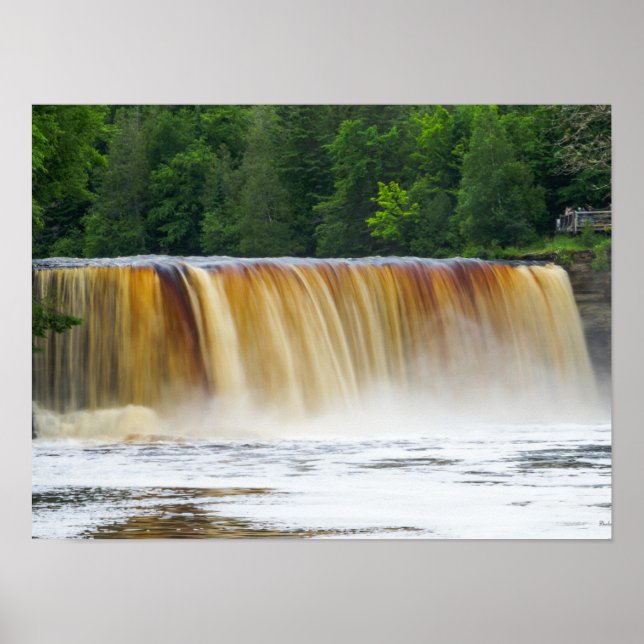 Raging Upper Tahquamenon Poster (Front)