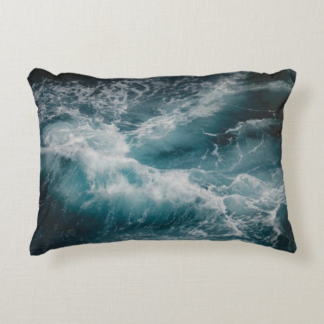 RAGING WATER DECORATIVE CUSHION (Front)