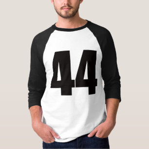 Raglan shirt with number 44